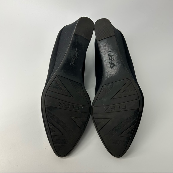 Life Stride Black Wedge Mary Jane Shoes - Picture 5 of 8